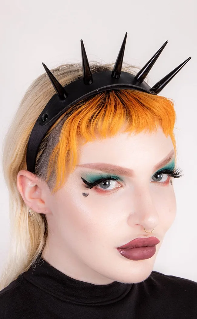 Crown of Thorns Headband | Black