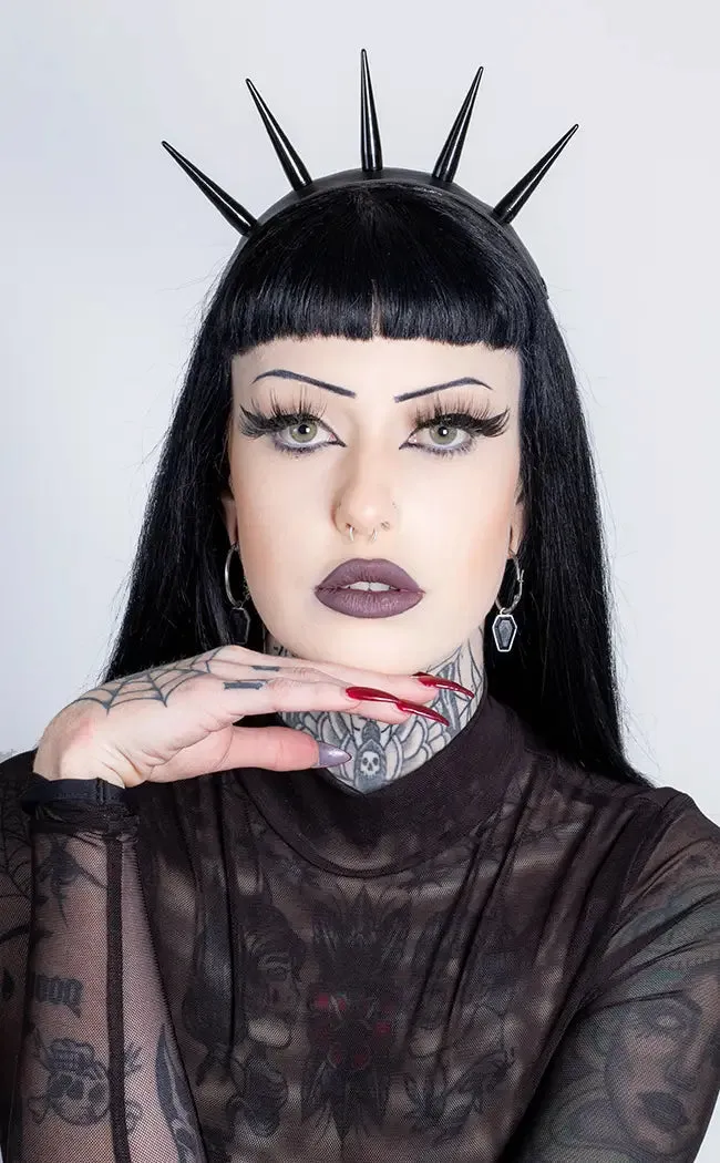 Crown of Thorns Headband | Black