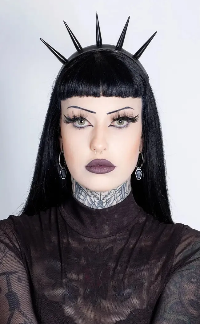 Crown of Thorns Headband | Black