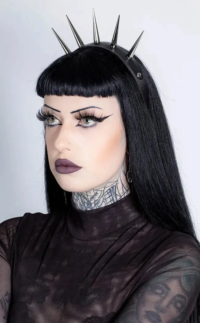 Crown of Thorns Headband | Silver