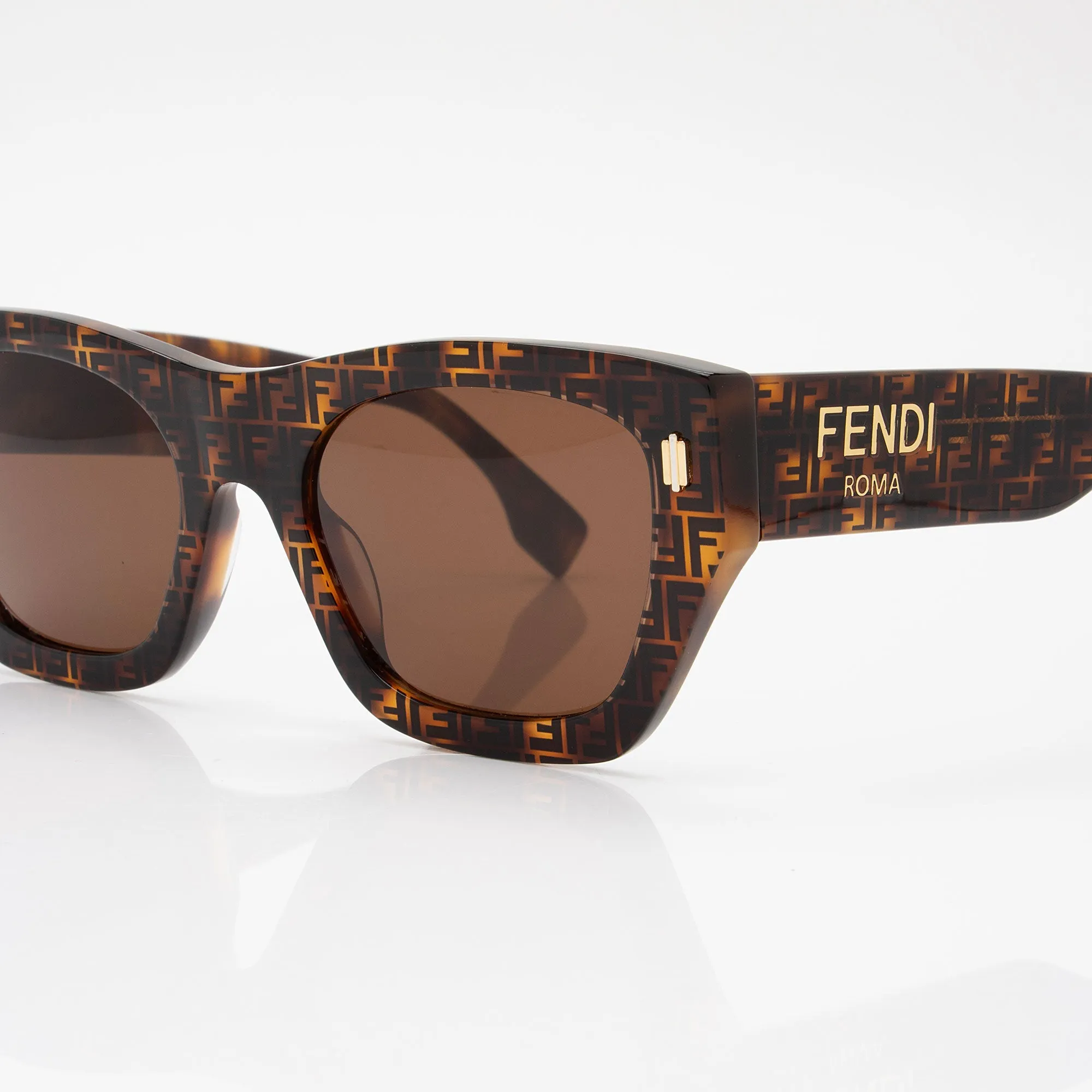 Fendi FF Roma Square Sunglasses