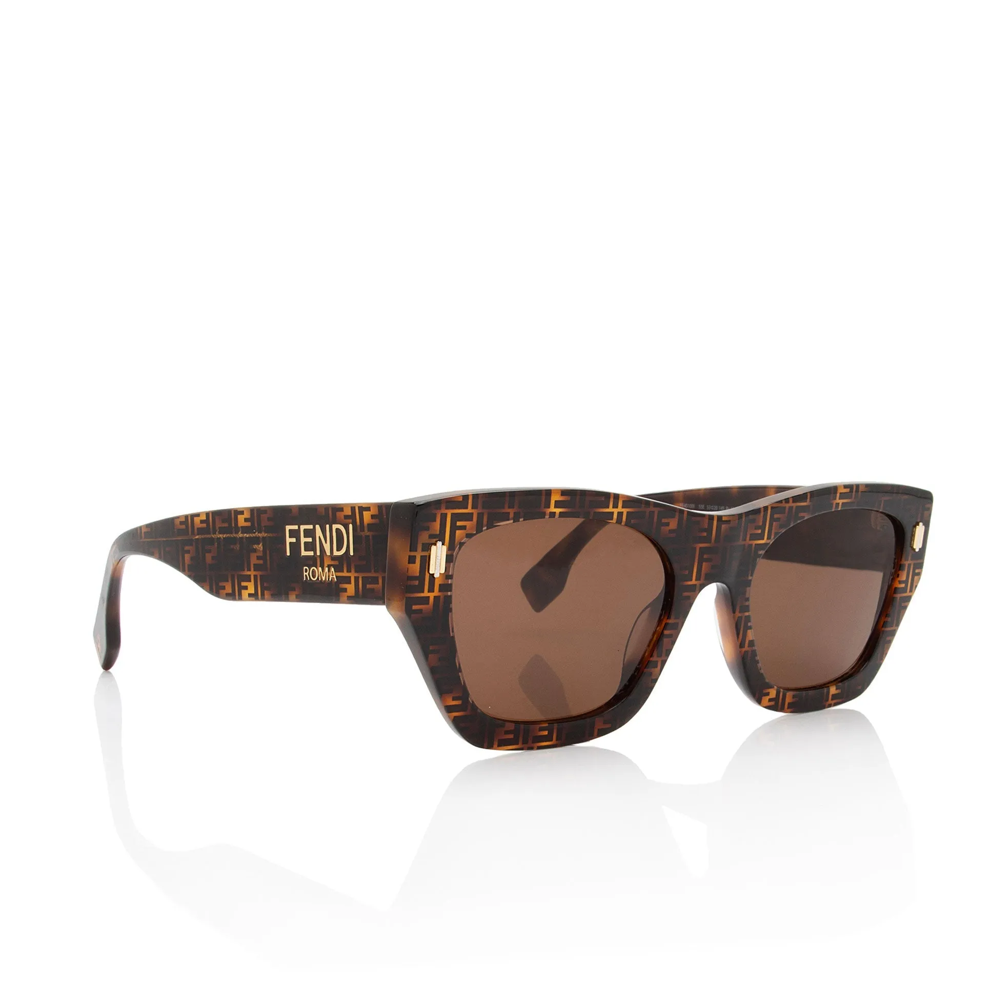 Fendi FF Roma Square Sunglasses