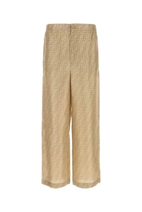 FENDI Printed Silk Pyjama Pants for Men