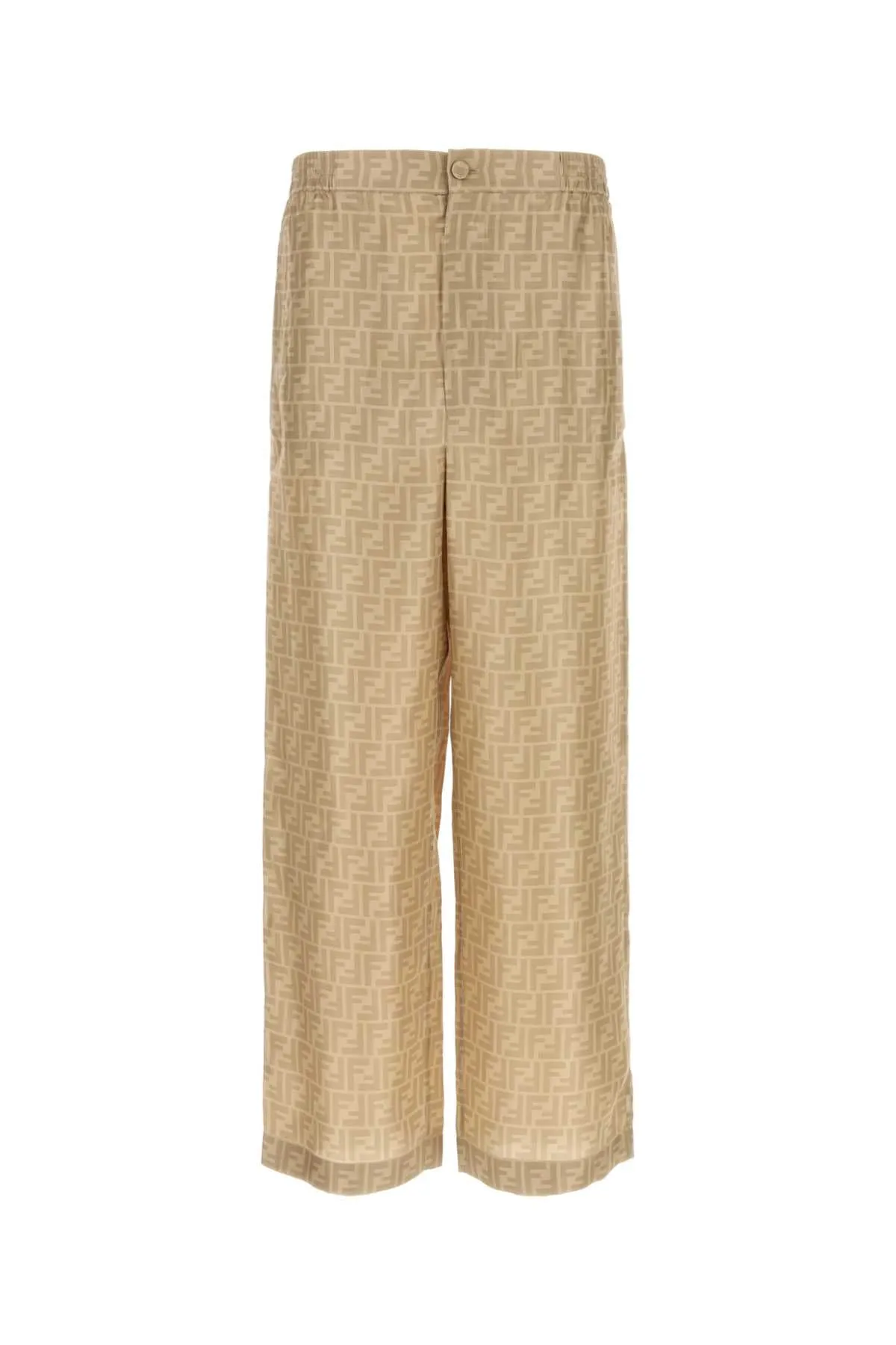 FENDI Printed Silk Pyjama Pants for Men