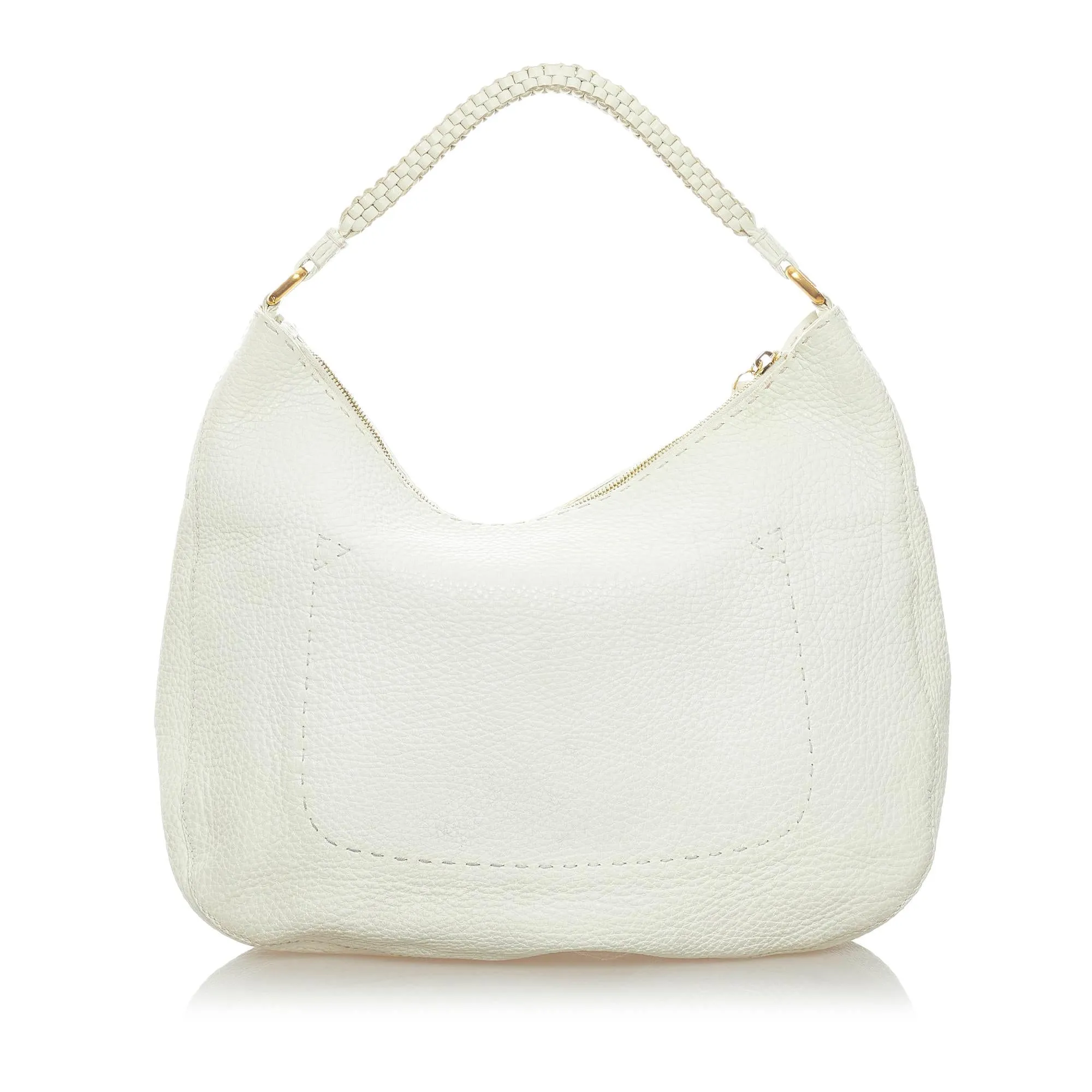 Fendi Selleria Leather Hobo Bag (SHG-33574)