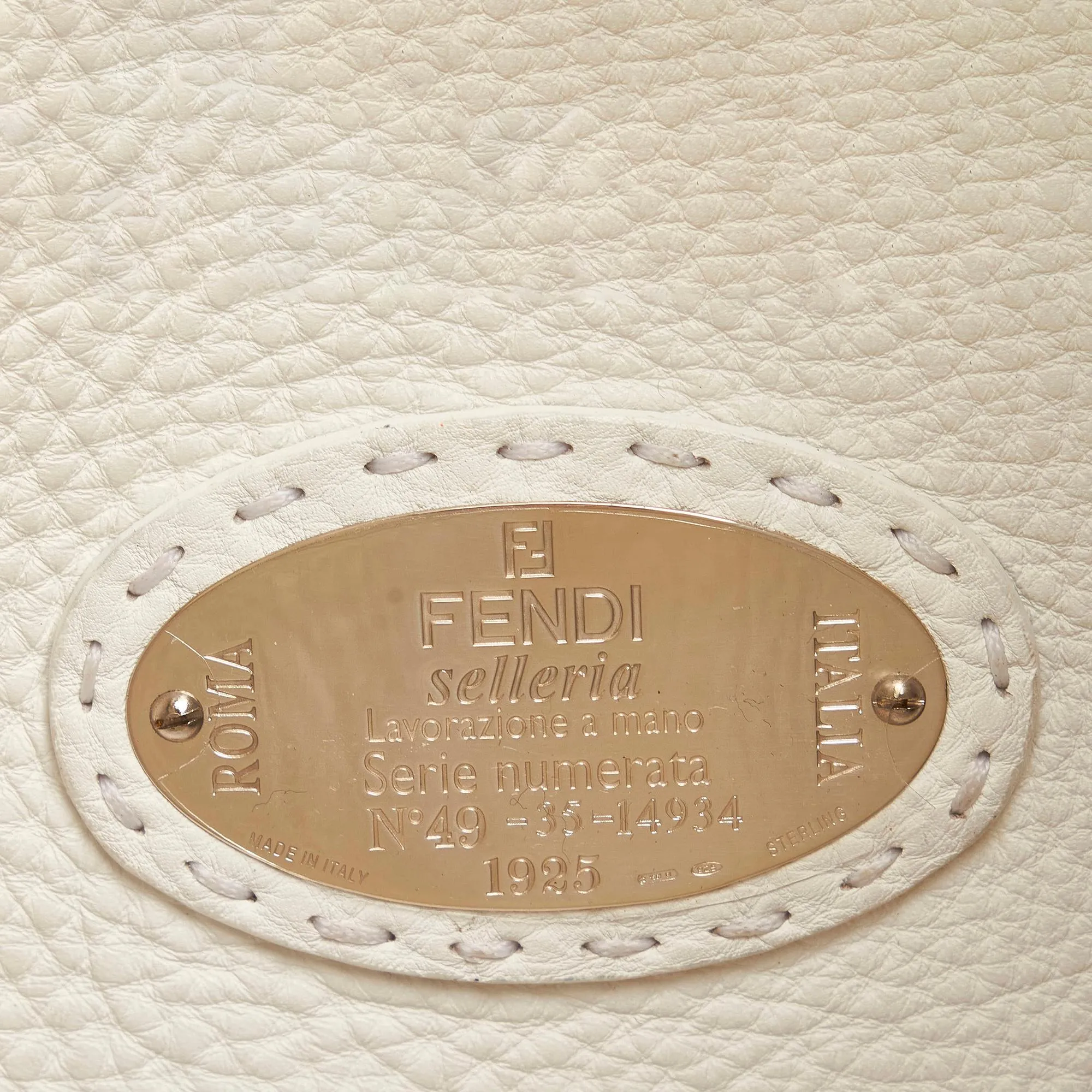 Fendi Selleria Leather Hobo Bag (SHG-33574)
