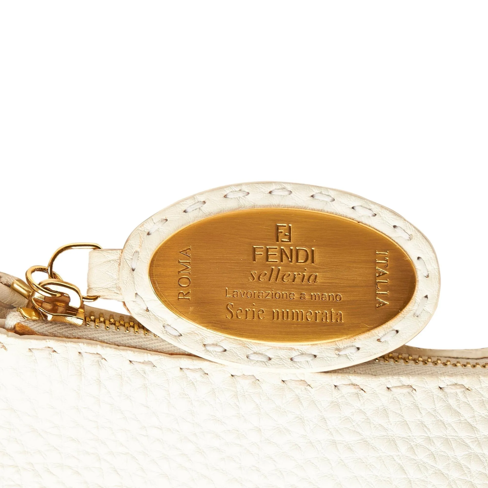 Fendi Selleria Leather Hobo Bag (SHG-33574)