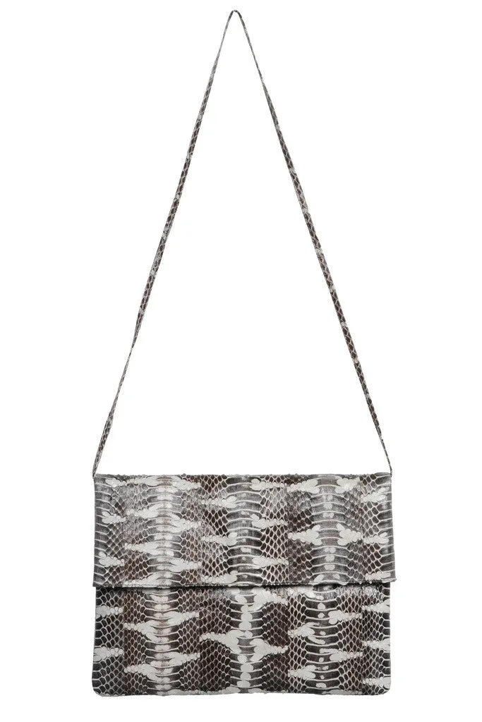 FOLDOVER CLUTCH WHIPSNAKE
