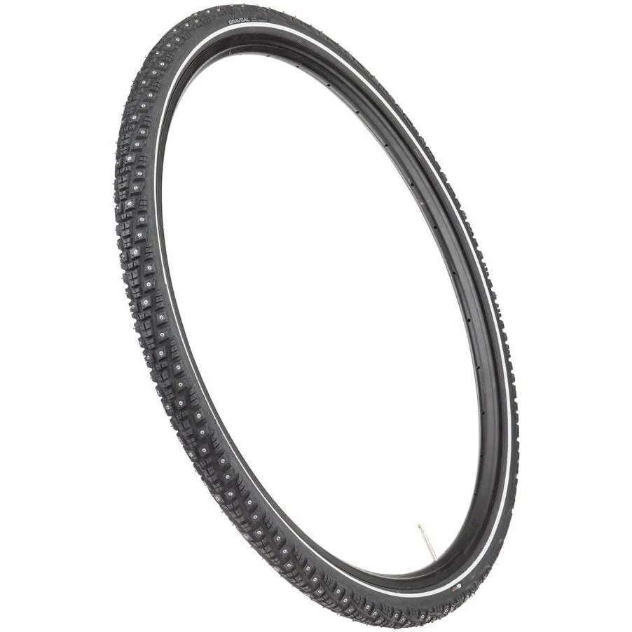 Gravdal Tire - 700 x 38 60 TPI 252 Concave Carbide Studs