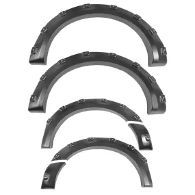 GWM P Series Matte Black Smooth Studded Plastic Wheel Arch Kit (21-On)