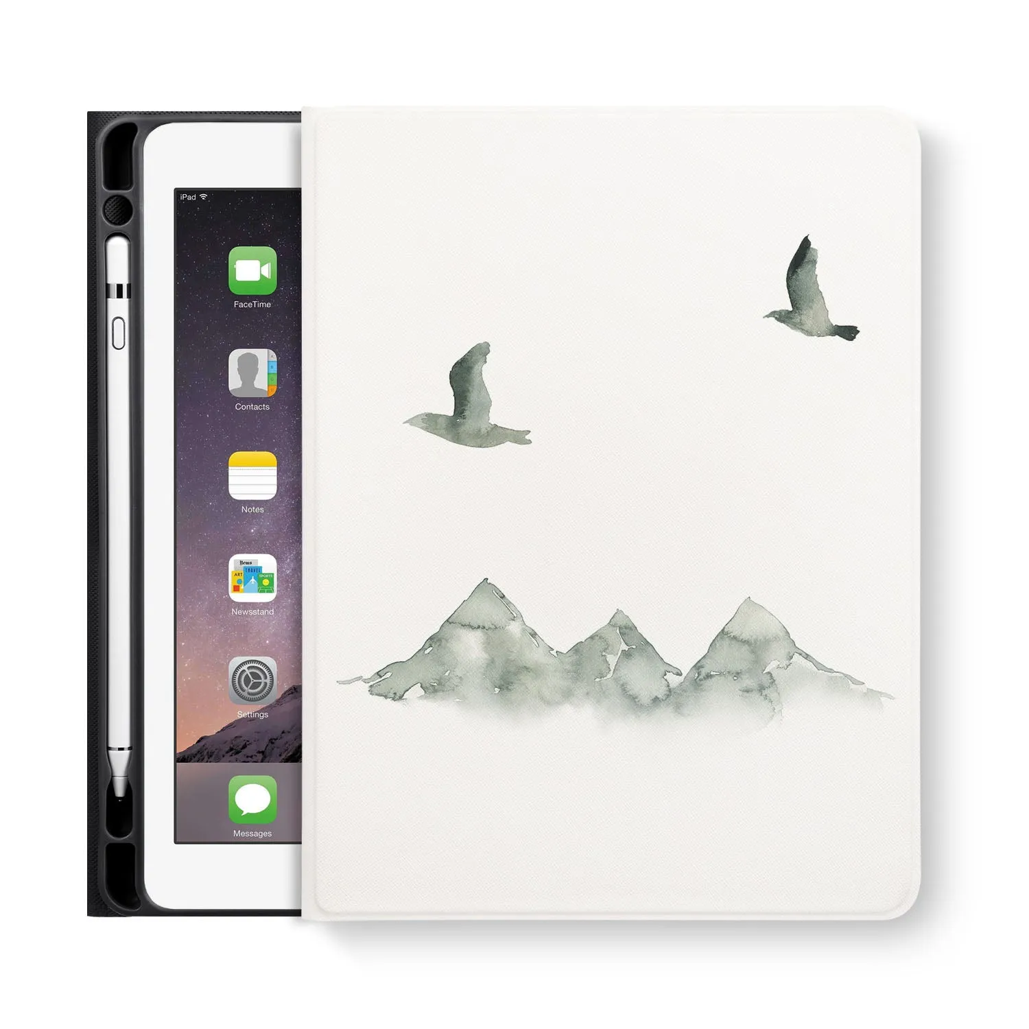 iPad Folio Case - Bird