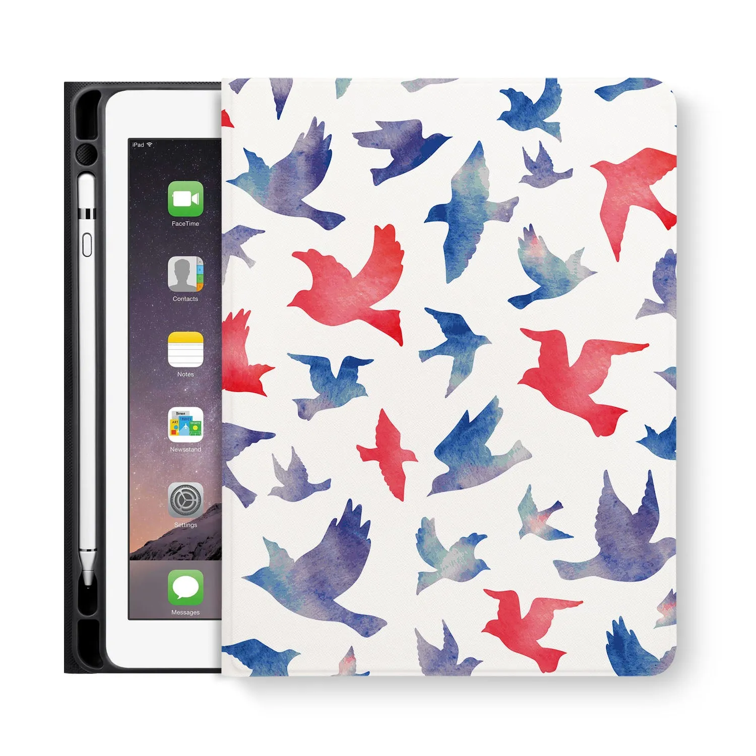 iPad Folio Case - Bird