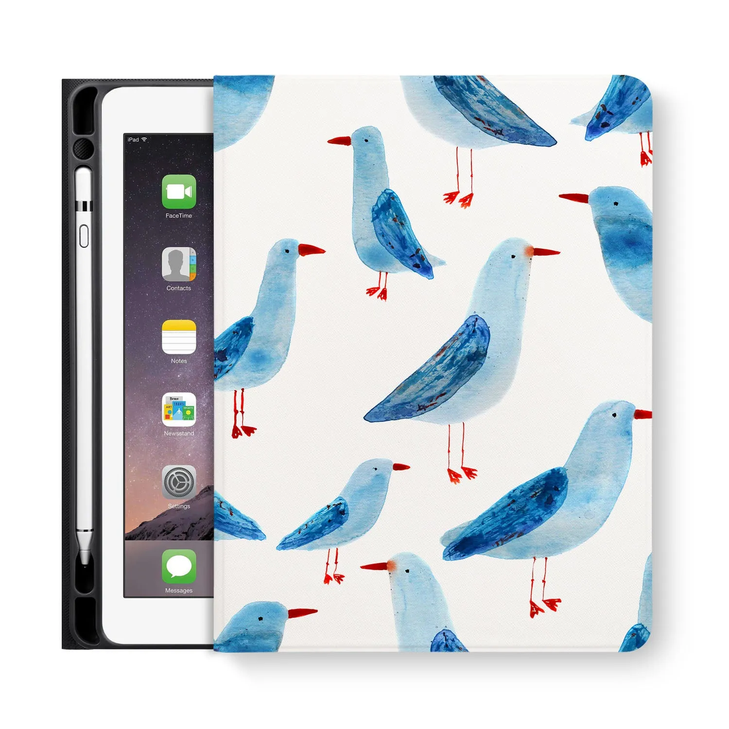 iPad Folio Case - Bird