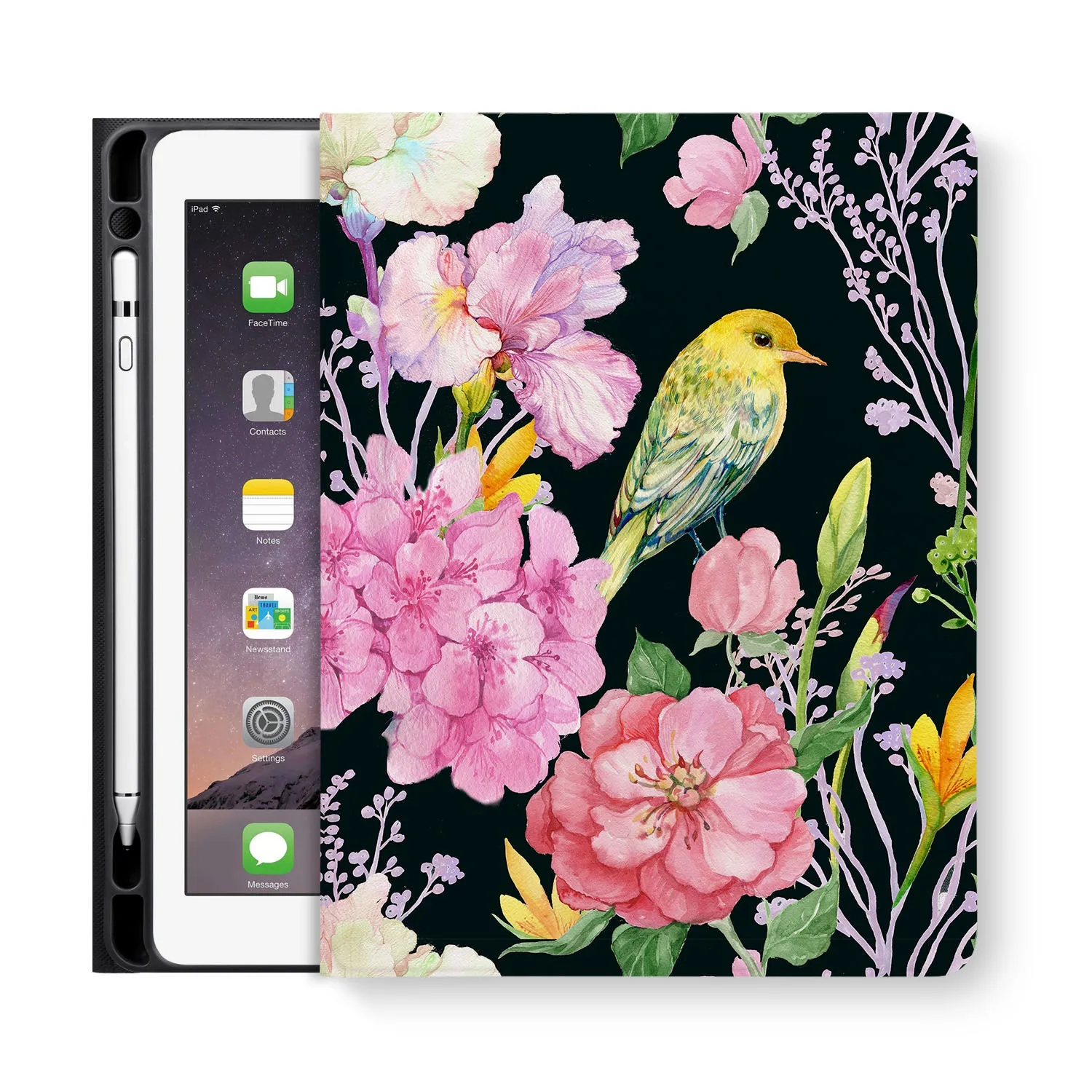iPad Folio Case - Bird
