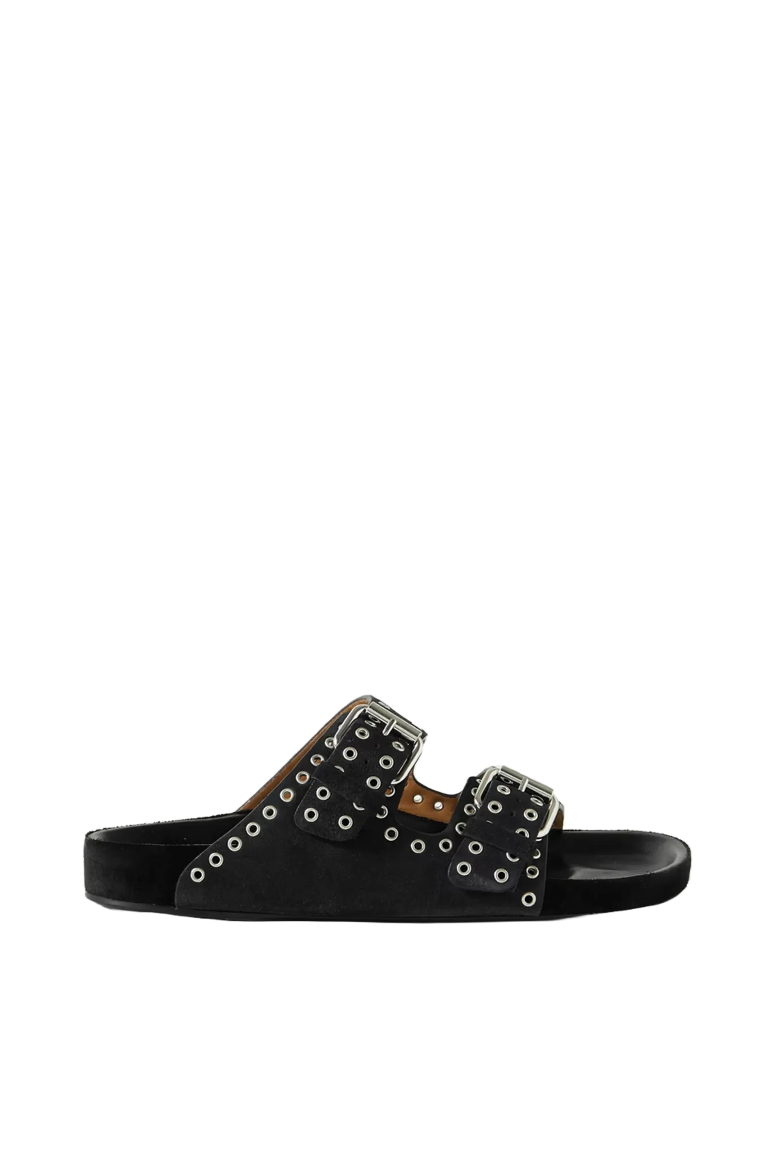Lennyo Studded Leather Slides