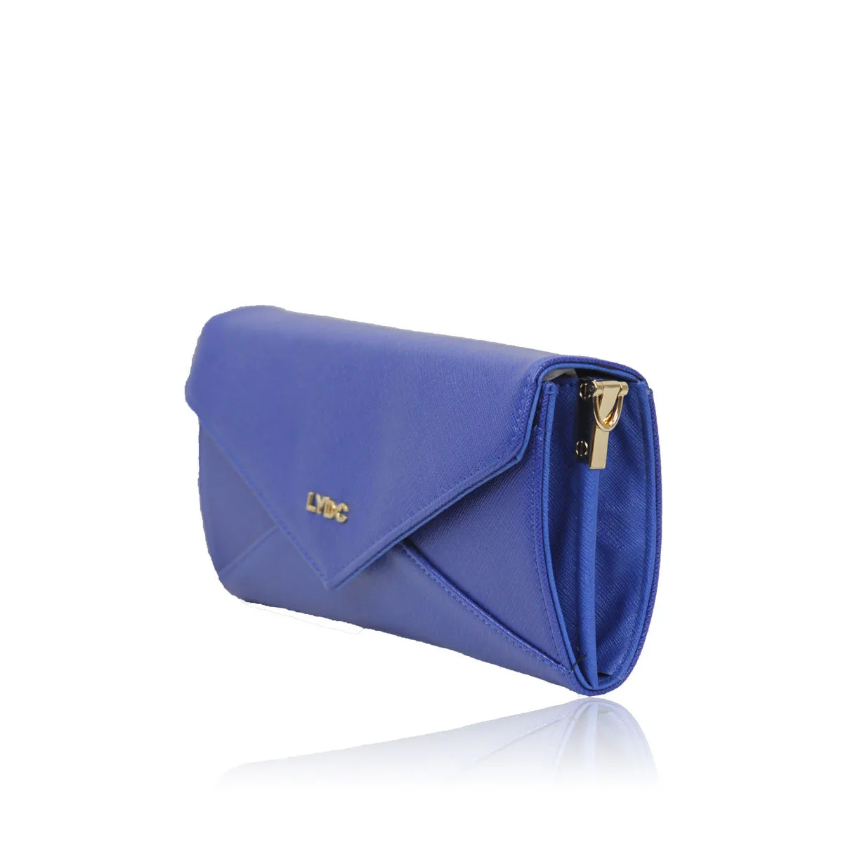 LYDC Moscato Blue Envelope Clutch Bag