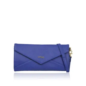 LYDC Moscato Blue Envelope Clutch Bag