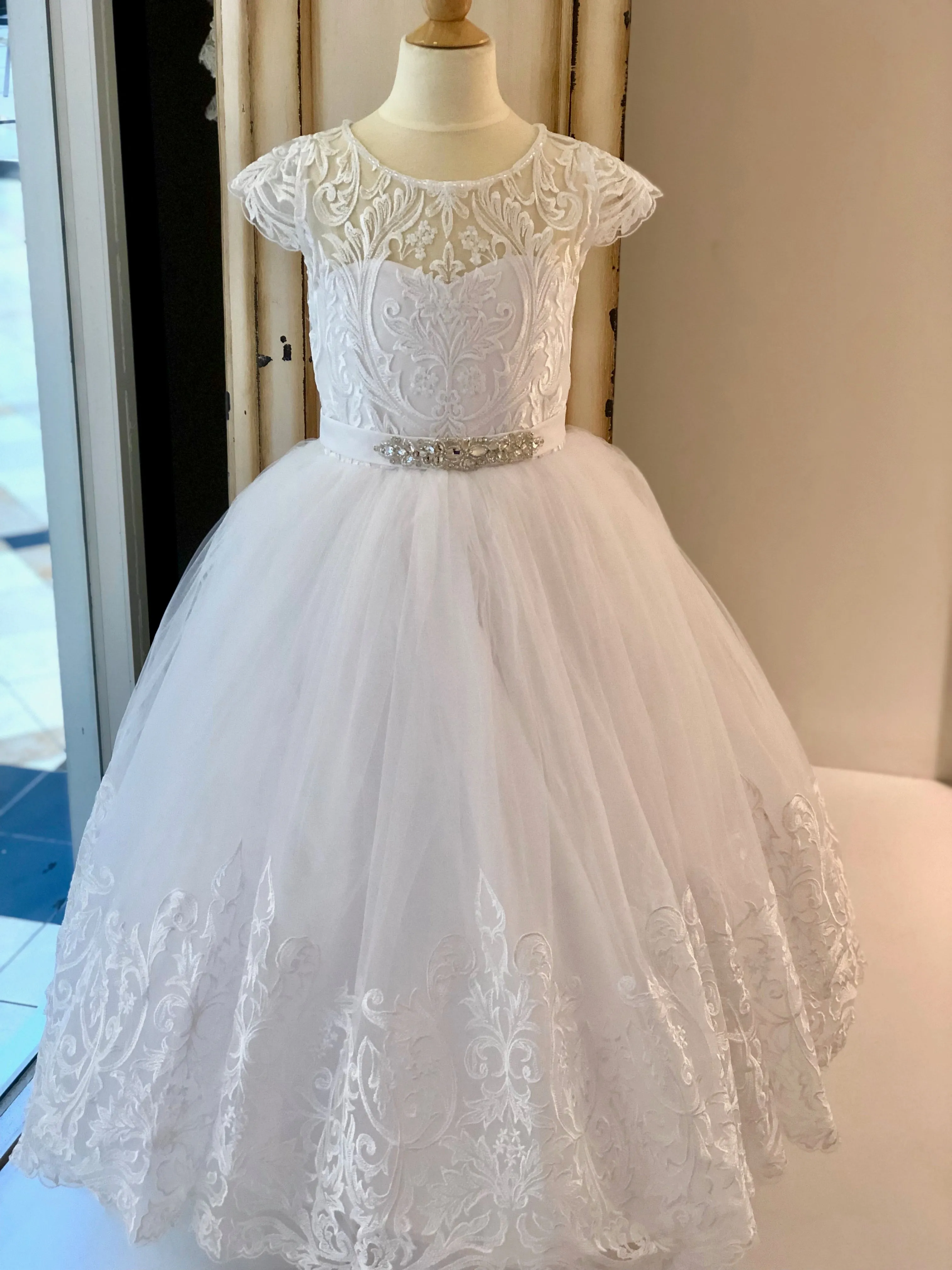 Marcella Dress in White