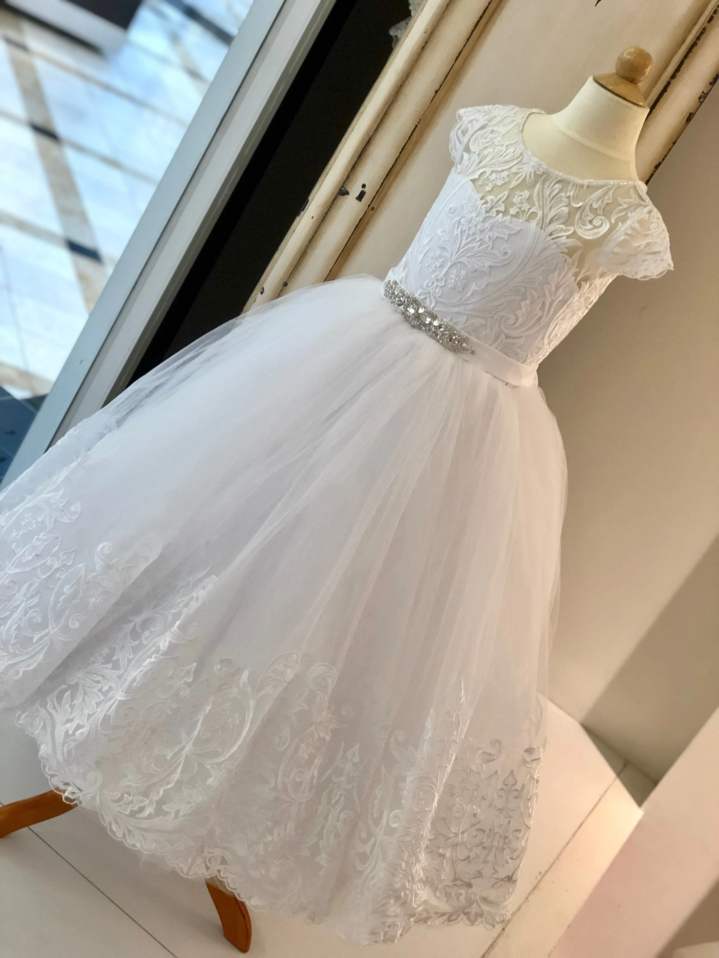 Marcella Dress in White