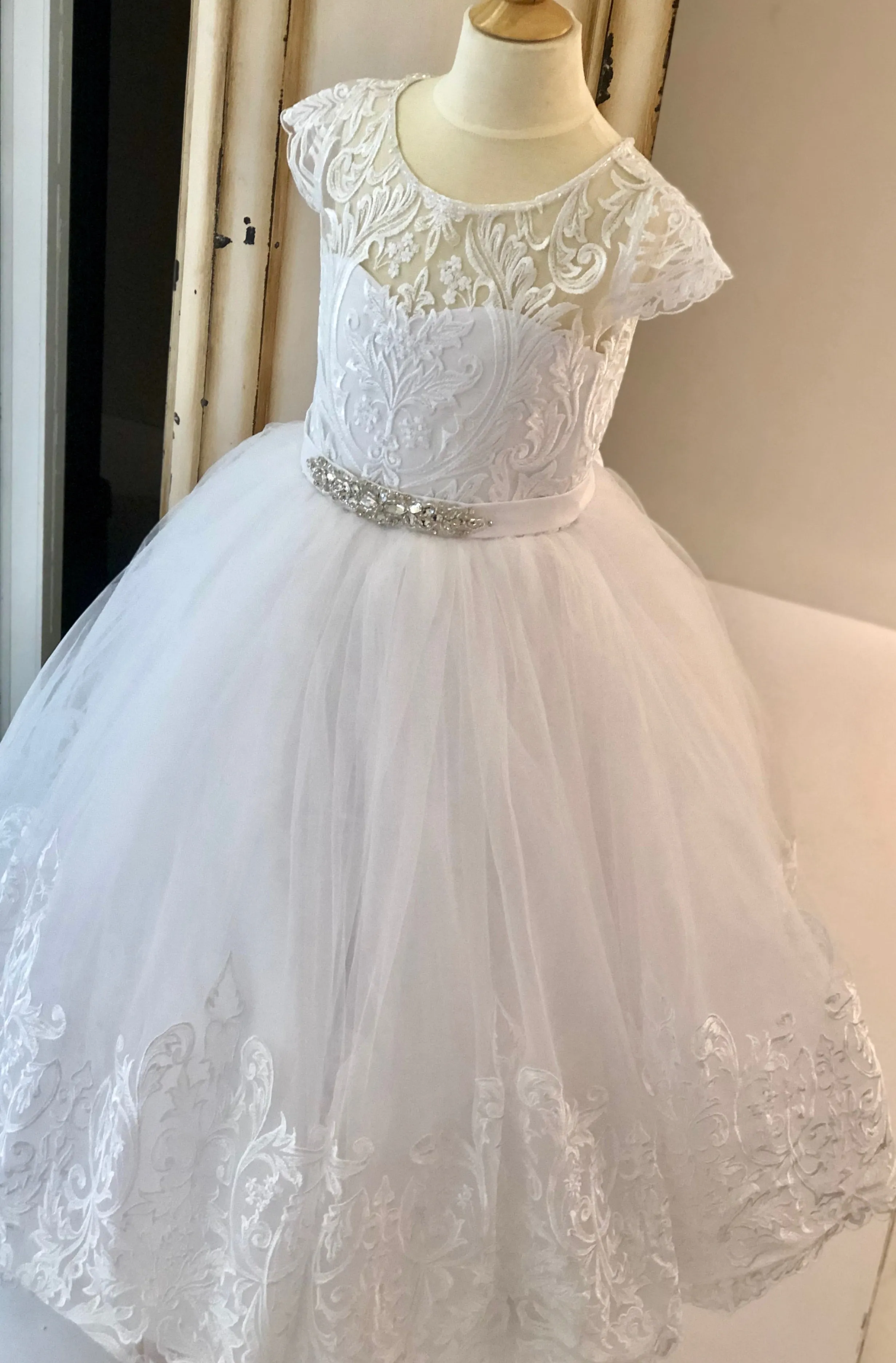 Marcella Dress in White