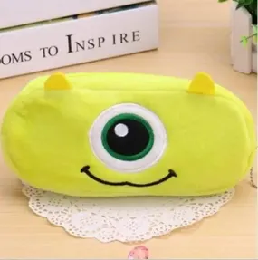 Michael Wazowski Pencil Case With 1 Zippers for kids