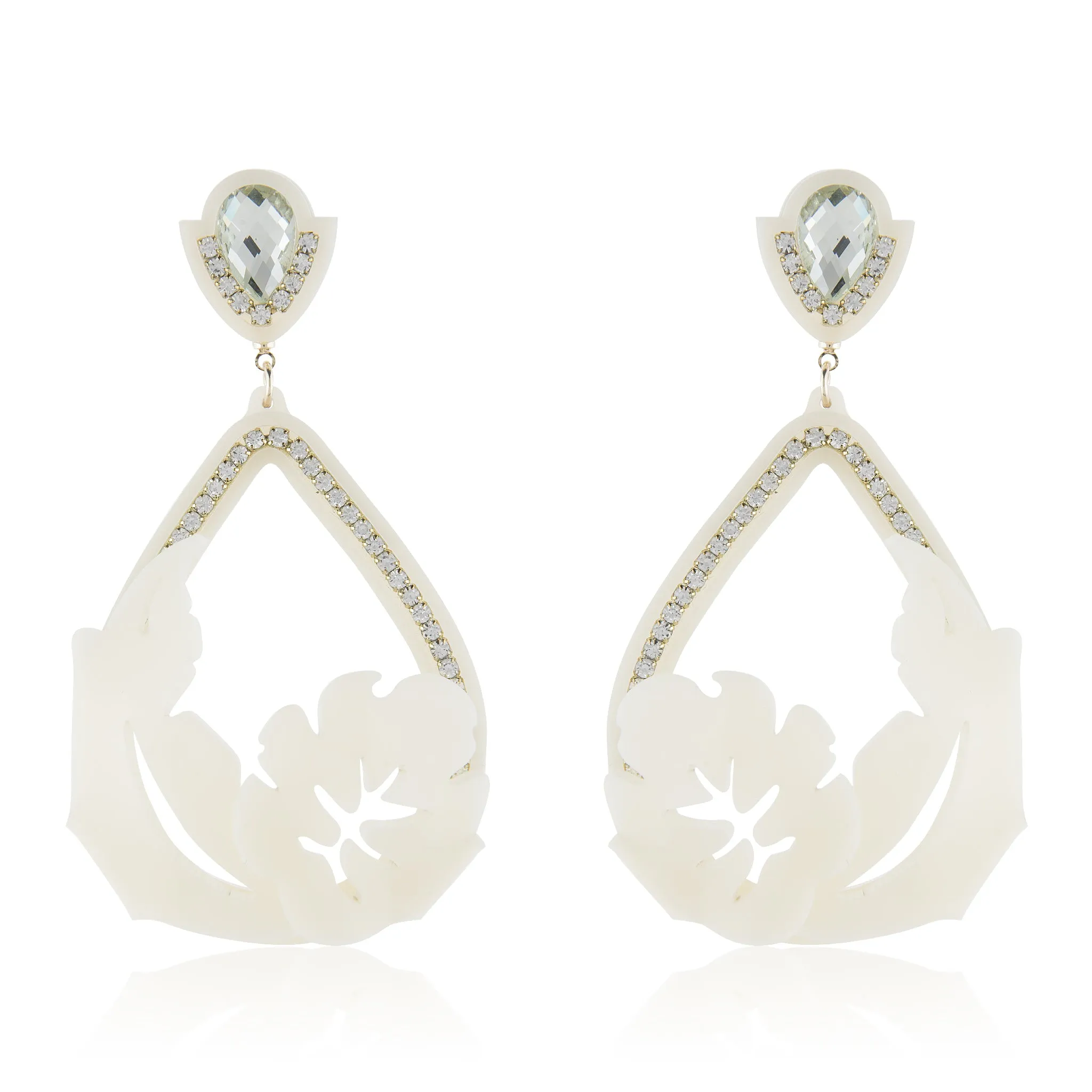 Ornate Leaves - Cream