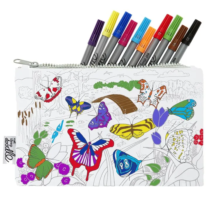 Pencilcase, Butterfly