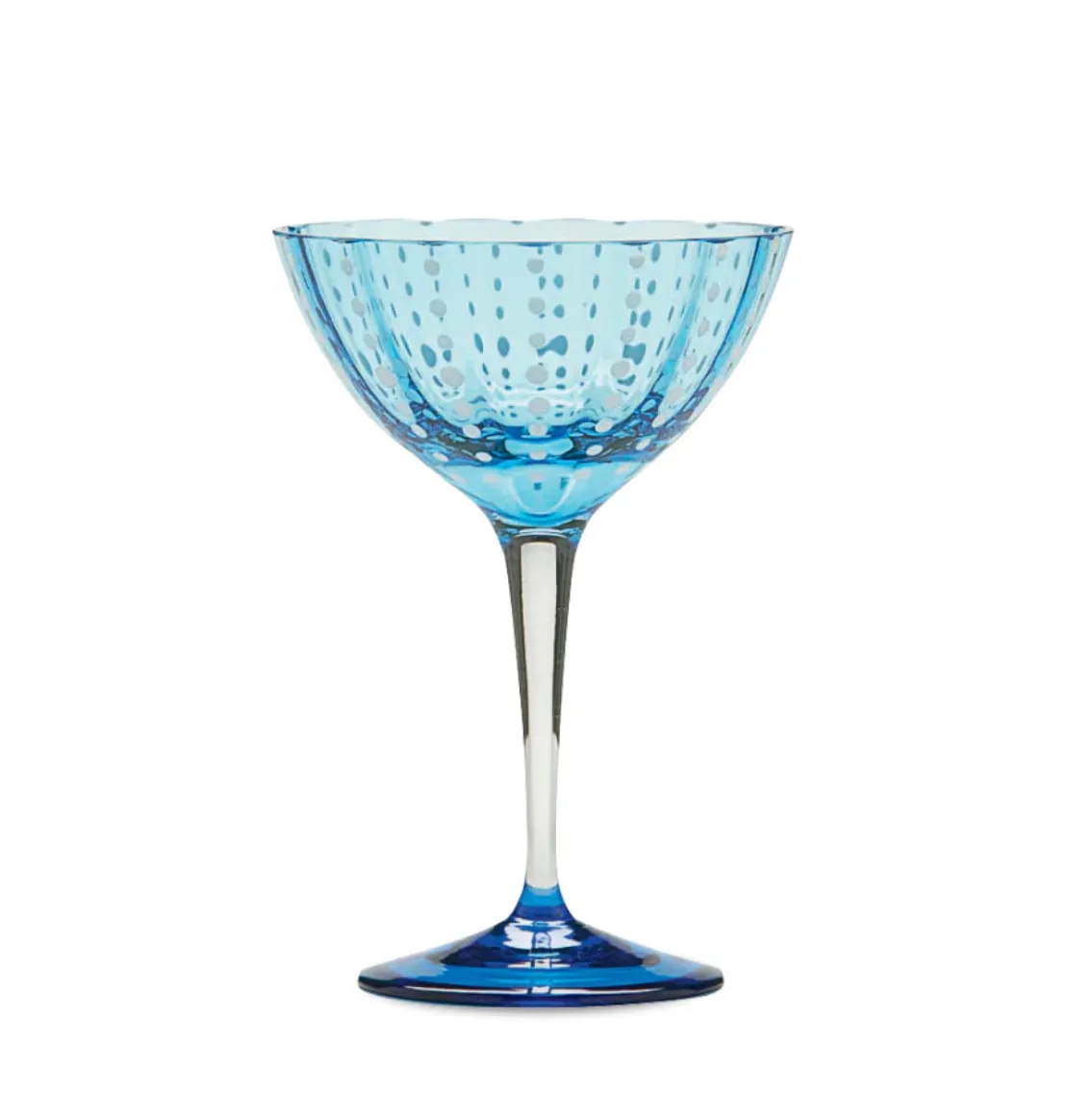 Perle Cocktail Coupe - Stripes and Dots