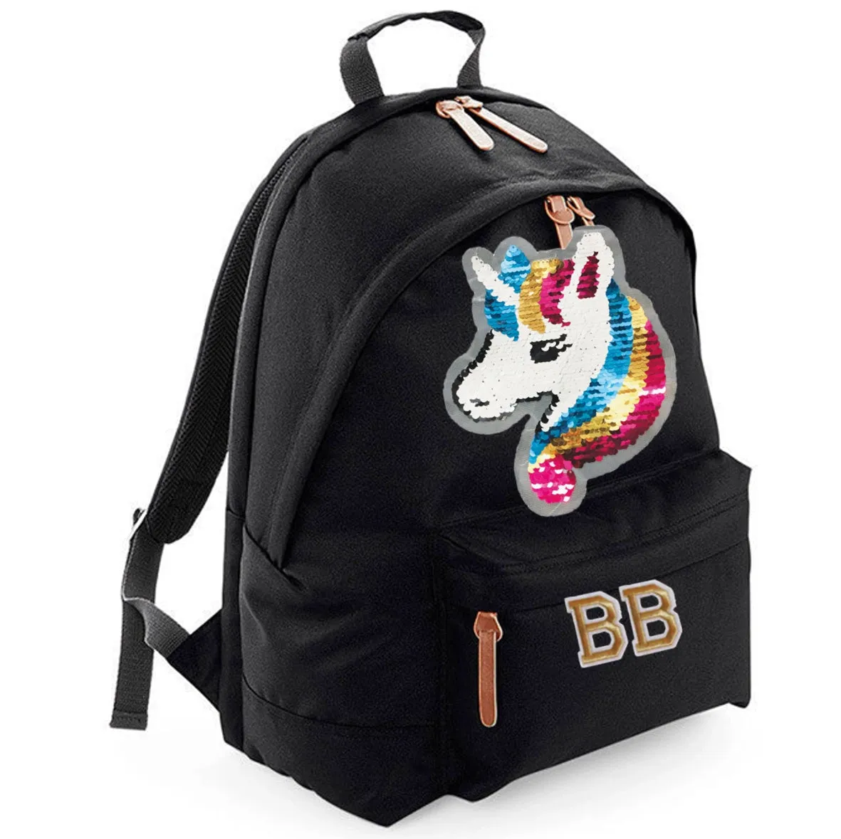 Reversible Sequin Unicorn Maxi Laptop Bag