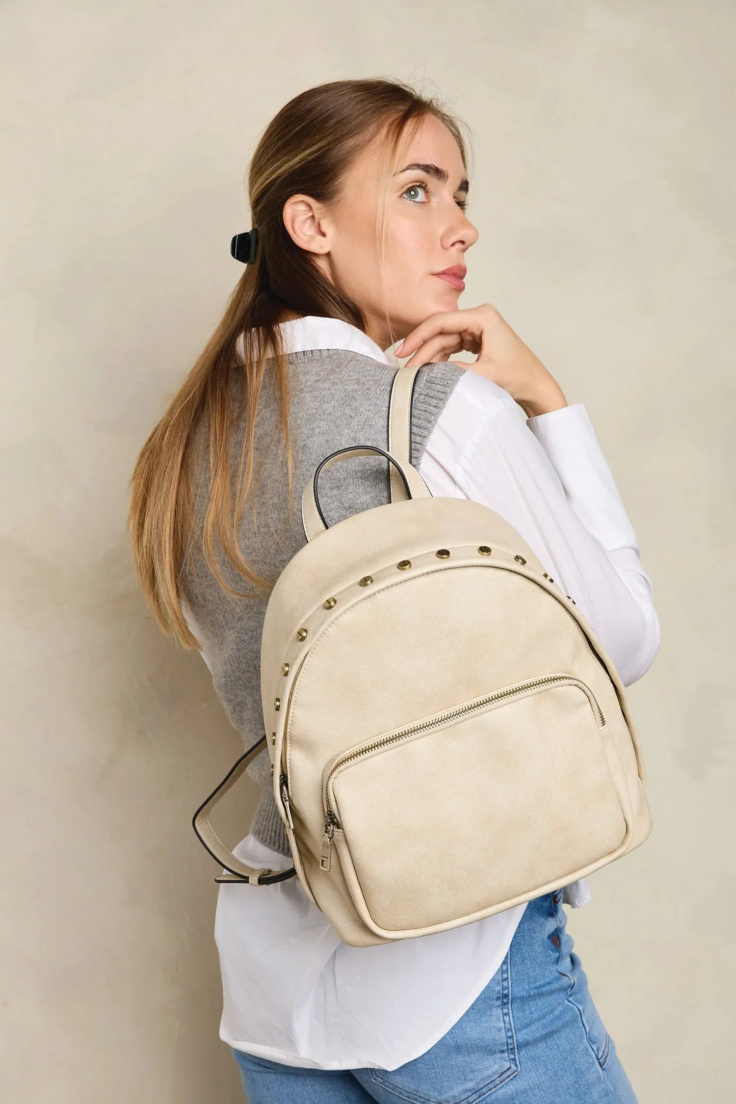 Sariya Studded Backpack