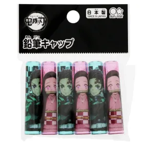 Sun-Star Demon Slayer Pencil Caps 6pcs