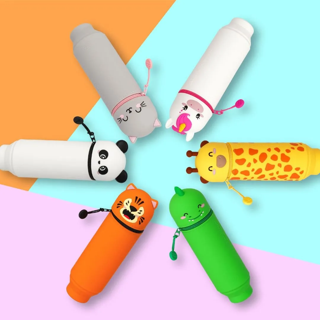 Unicorn 2 in 1 Silicone Pencil Case
