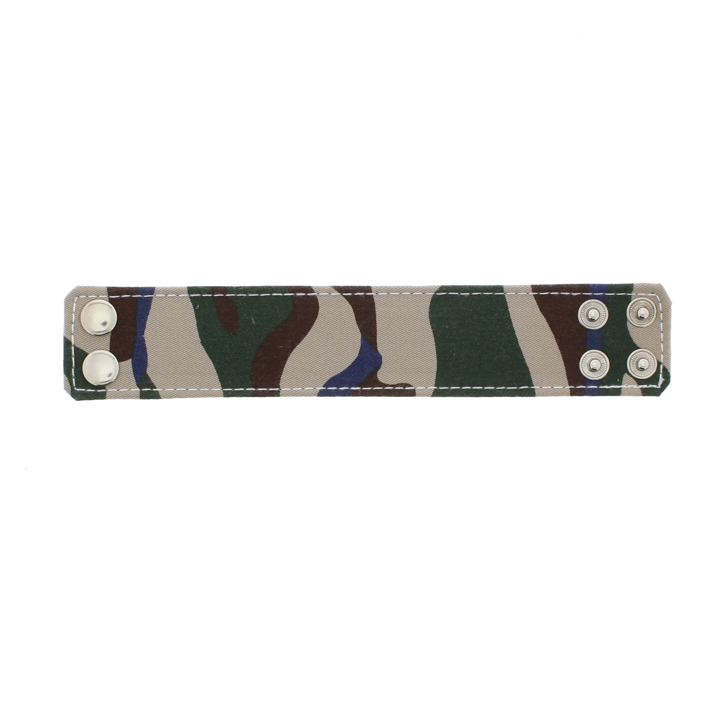 Wide Camouflage Bracelet